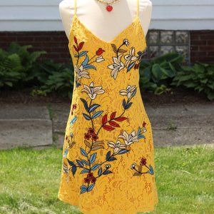 Lace Spaghetti Strap Dress